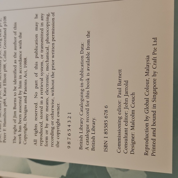 Transluminal The Paintings of Jim Burns 1999 Collectible Paperback Book - Picture 7 of 16